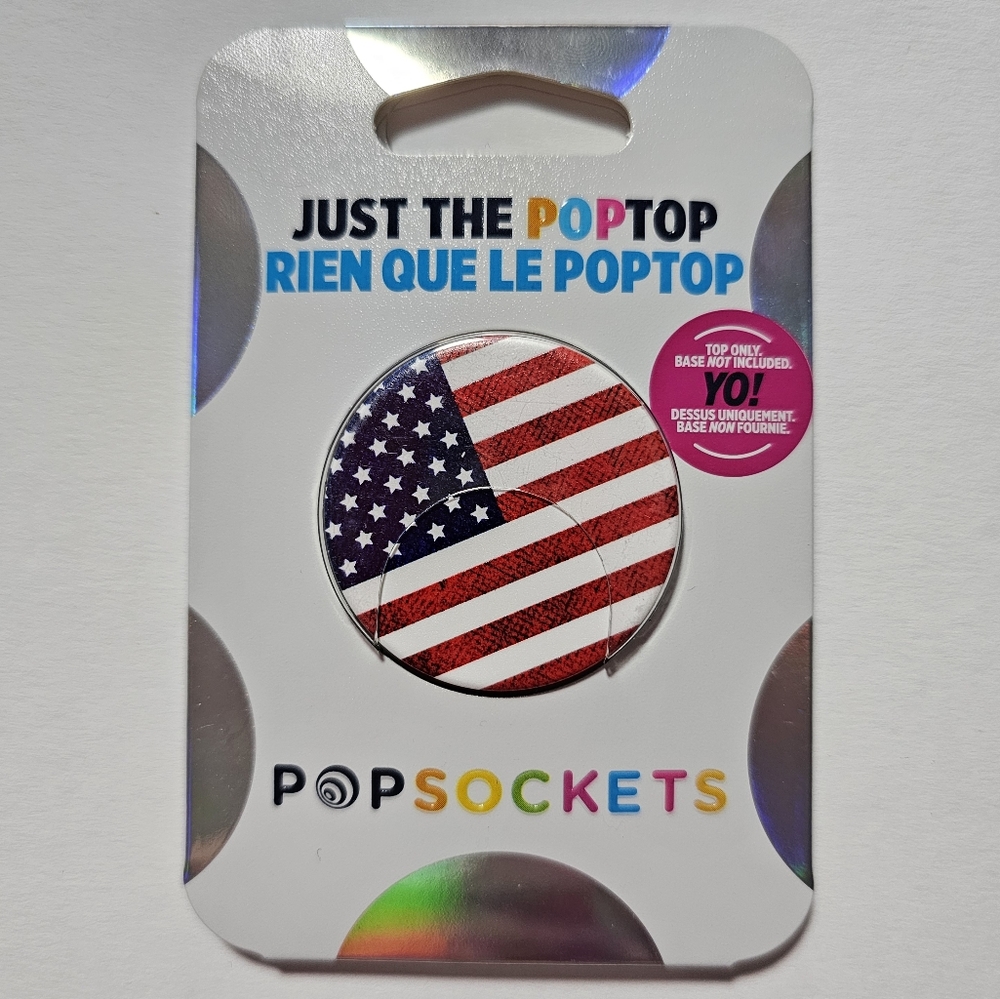 Popsocket - Vintage American Flag (JUST THE TOP!)